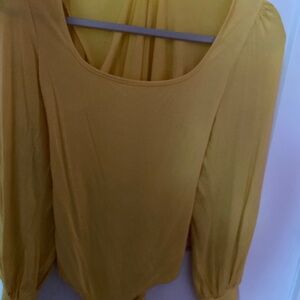 Yellow bodysuit